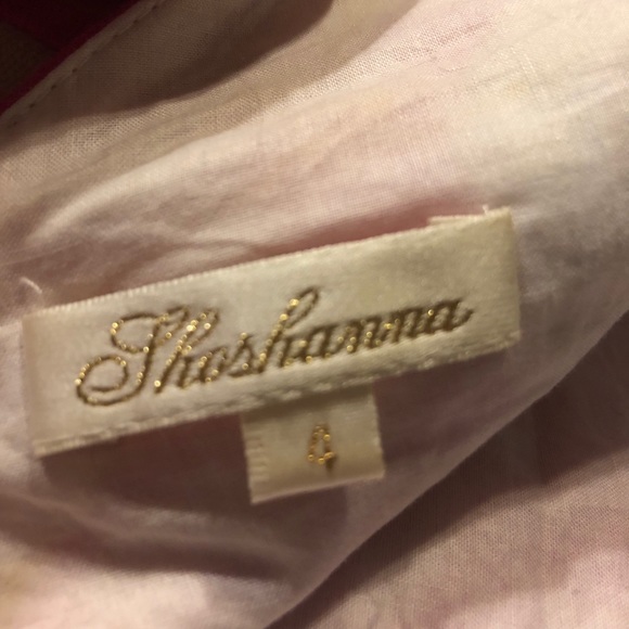 Shoshanna Patterned Dress, Size 4 - Picture 3 of 3